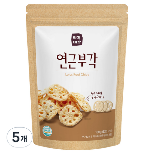 티각태각 연근 부각