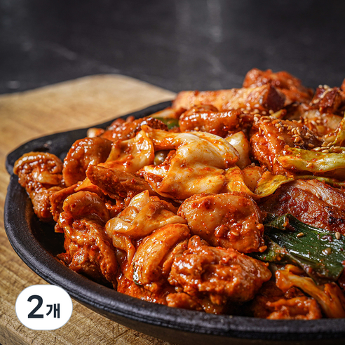 [로켓프레시] 통나무집 닭갈비 밀키트 775g (매장 1인분)