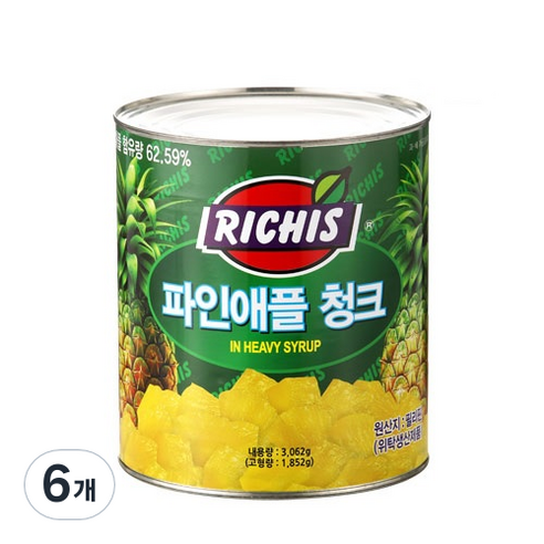 (주)동서 리치스 파인애플 청크