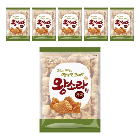 청우식품 왕소라형과자