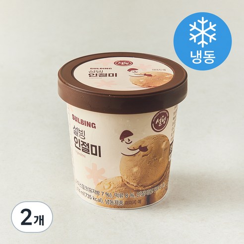 [로켓프레시] 설빙 인절미 아이스크림 (냉동)