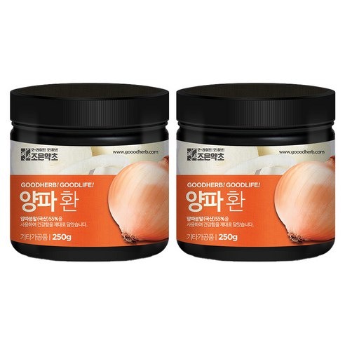 조은약초 프리미엄 양파환, 2개, 250g