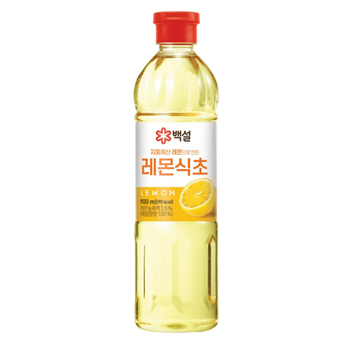 백설 지중해산 레몬식초, 900ml, 1개