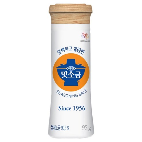 미원 맛소금 용기, 95g, 1개