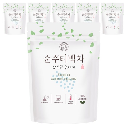 순수한집 작두콩수세미차 삼각티백