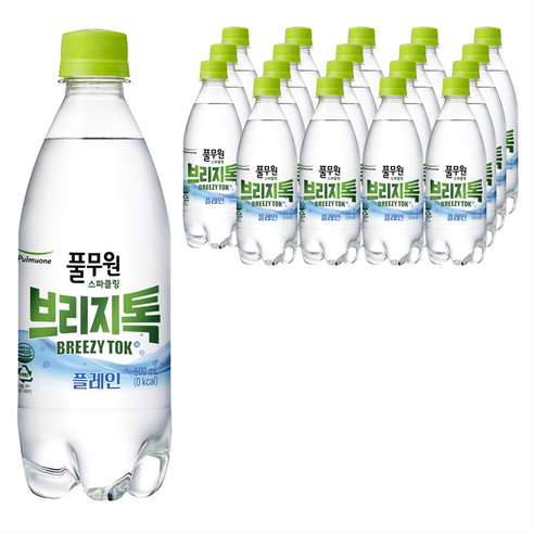 브리지톡 풀무원 스파클링 플레인