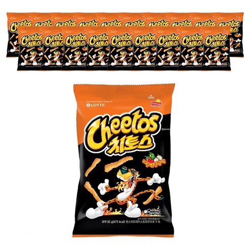 치토스 매콤달콤한맛, 82g, 20개