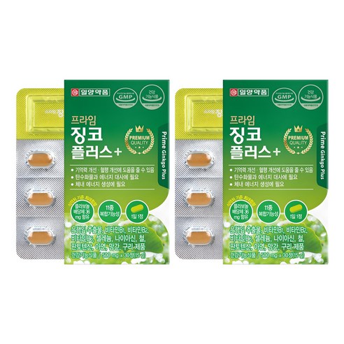 일양약품 프라임 징코 플러스