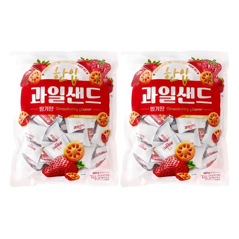 한입 과일 샌드 딸기향