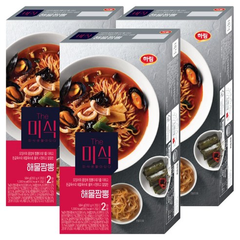 더미식 해물짬뽕 584g