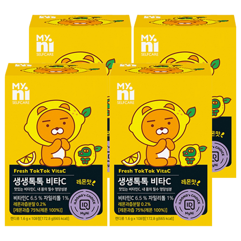 마이니 생생톡톡 비타C, 108정, 4개