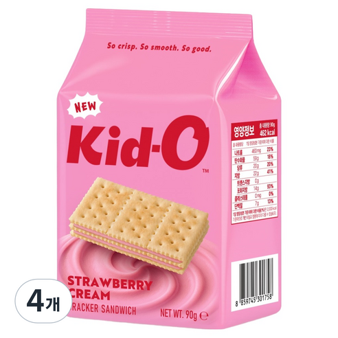 키드오 딸기 크래커 샌드위치
