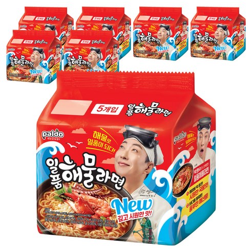 팔도일품 해물라면 115g