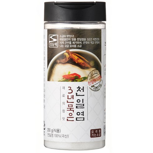 섬들채 재료의 참맛 3년 묵은 천일염, 200g, 1개