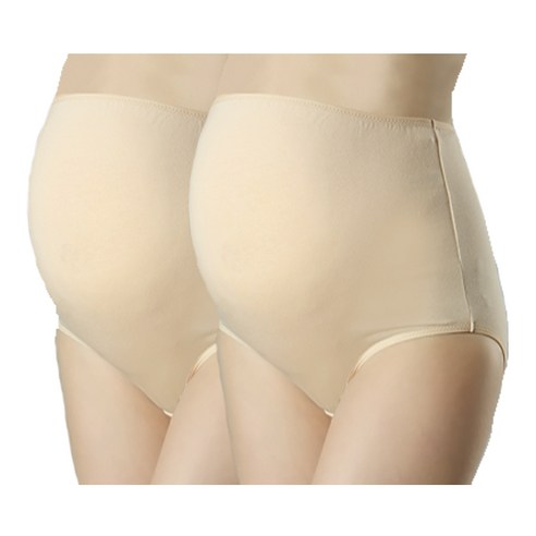 프레벨라 임산부 면산전팬티 2p, 스킨