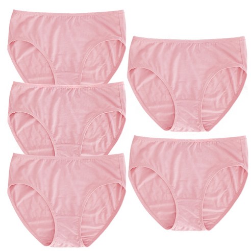 모띠마마 텐셀 고급 팬티 5p, 인디핑크