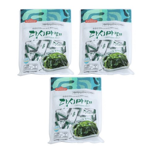 다시마 젤리, 280g, 3개