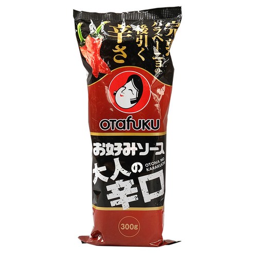 오타후쿠 오코노미 소스 매운맛, 1개, 300g