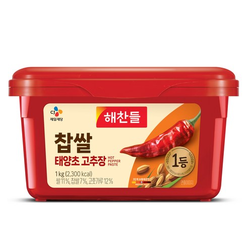 해찬들 찹쌀태양초고추장