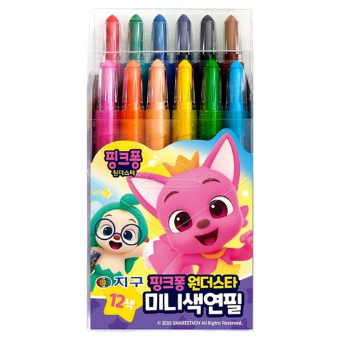 스케치북 포스터에 자연, 물, 나무, 하늘 색감을 부드럽게 채우기 좋은 미니 색연필 세트입니다. - 1