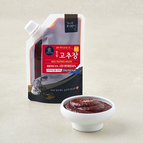 [로켓프레시] 피아골미선씨 찹쌀 고추장, 230g, 1개