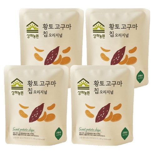 상하농원 황토고구마칩 오리지널