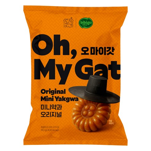 도시곳간 오마이갓 미니약과 오리지널, 1개, 90g