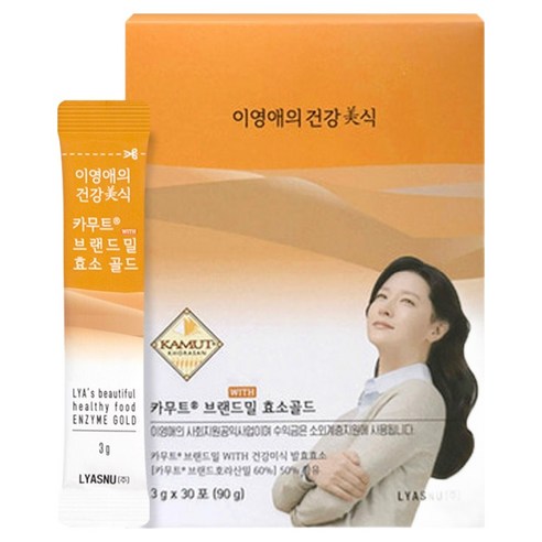 이영애의건강미식 카무트 브랜드밀 효소 골드