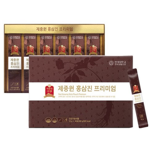 제중원 홍삼진 프리미엄 30p, 1박스, 300g