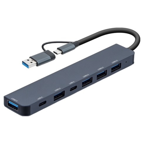 세븐앤씨 C타입 3.0 USB 7포트 허브 NCH-702