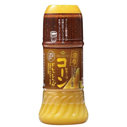 헤이자에몬 진한 옥수수 드레싱, 1개, 200ml