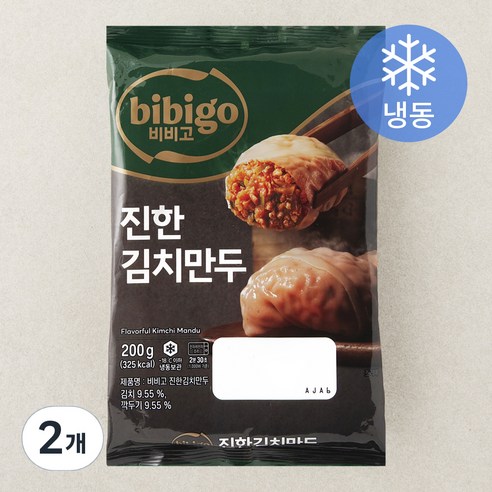 [로켓프레시] 비비고 진한 김치만두 (냉동)