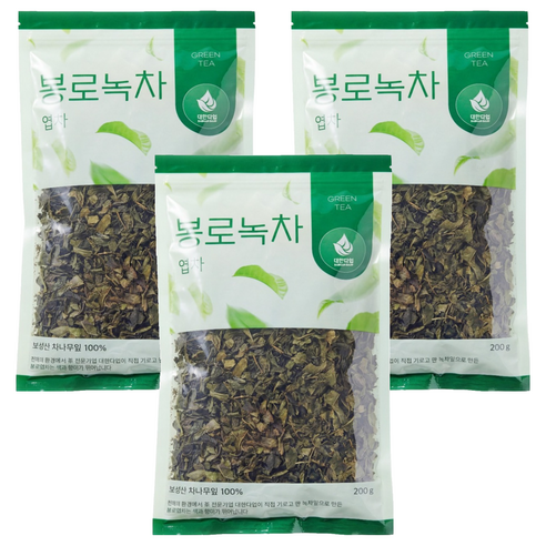 대한다업 봉로녹차 엽차