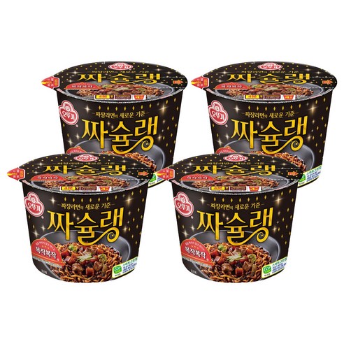 오뚜기 짜슐랭 용기 라면 125g