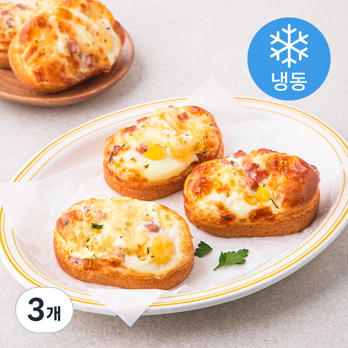 [로켓프레시] 고메공방 추억의 햄치즈 계란빵 (냉동), 75g, 5개입, 3개