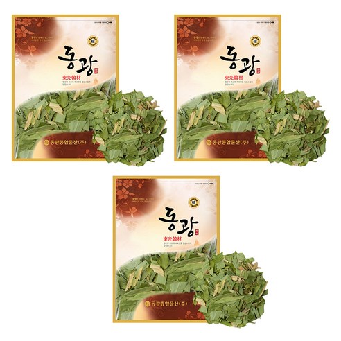 동광한방몰 국내산 죽엽 대나무잎, 600g, 3개