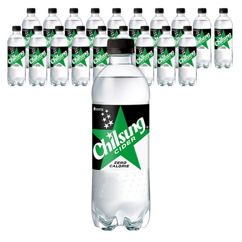 칠성사이다제로 500ml 20펫, 500ml, 20개