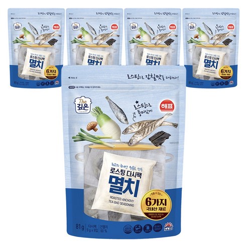 더깊은 로스팅 다시팩 멸치 9p