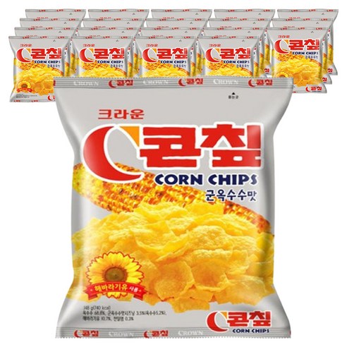 크라운 콘칲 군옥수수맛