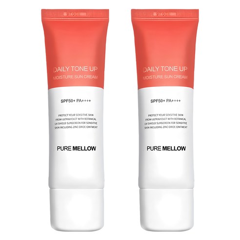 바세린 데일리 선크림 SPF50+ PA+++, 50ml, 2개