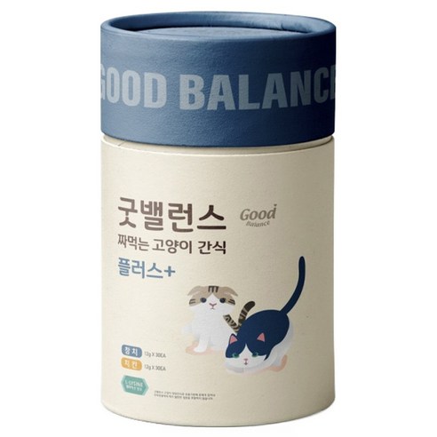 굿밸런스 고양이 짜먹는 간식 플러스