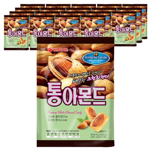 오리온 통아몬드 캔디
