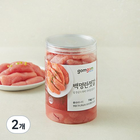 [로켓프레시] 곰곰 백명란젓갈