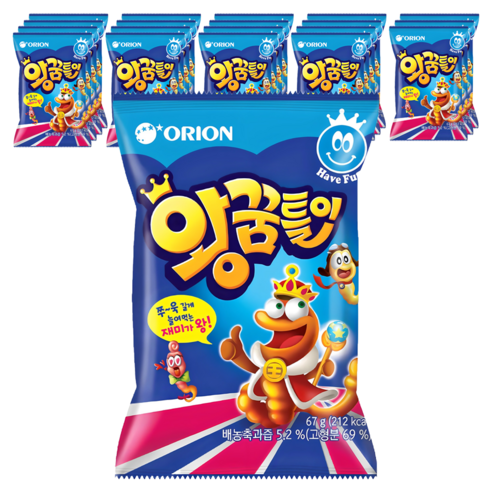 오리온 왕꿈틀이 젤리
