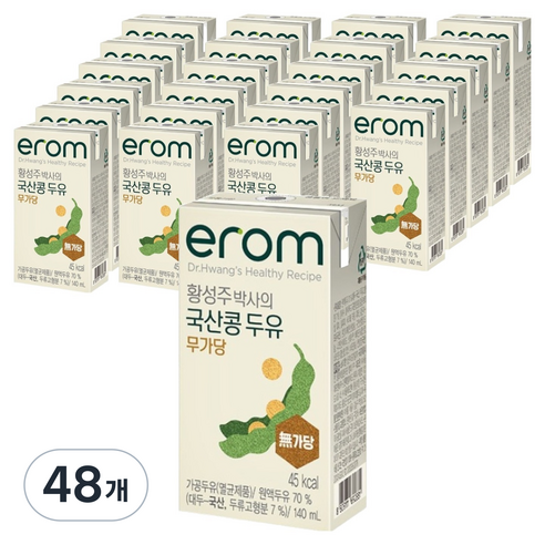 이롬 황성주 박사의 국산콩 두유 무가당