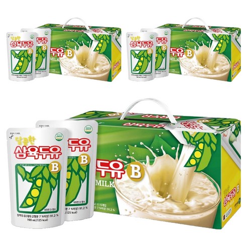삼육두유 달콤한 두유 B 파우치