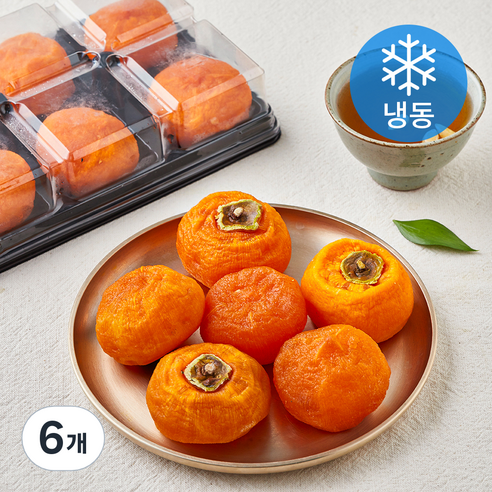 [로켓프레시] 청도반건시 (냉동), 6개, 240g(6입)