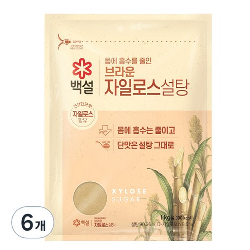 백설 브라운 자일로스 설탕