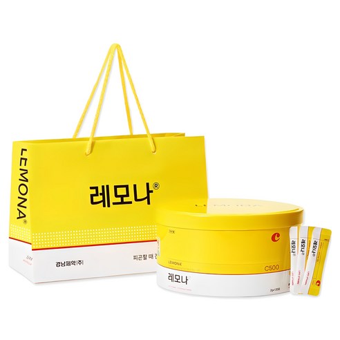 레모나산 비타민C 120포+쇼핑백