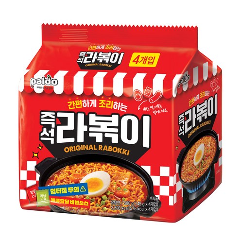팔도 라볶이 봉지라면 145g